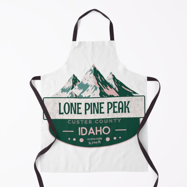 Item preview, Lone Pine Peak, Custer County, Idaho, Mountain Design designed and sold by Wanderful-roads.