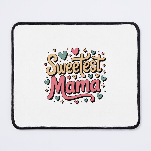 Item preview, Sweetest Mama – Pastel Hearts & Hand-Lettered Art designed and sold by Enea Kelo.