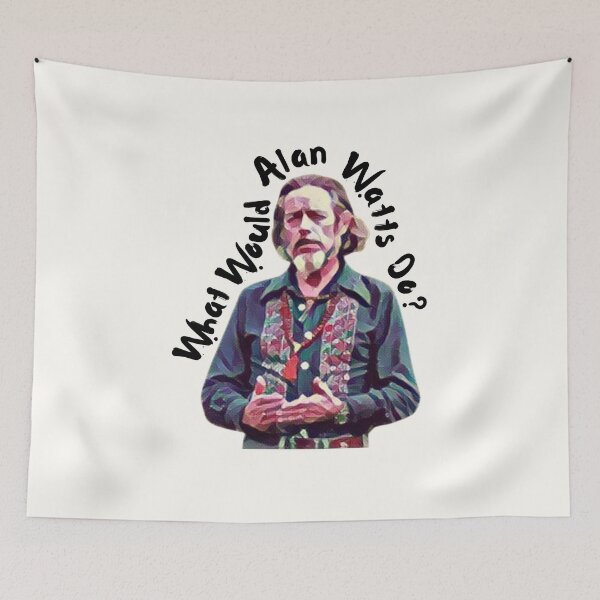Item preview, What Would Alan Watts Do? designed and sold by Hues of Zen.