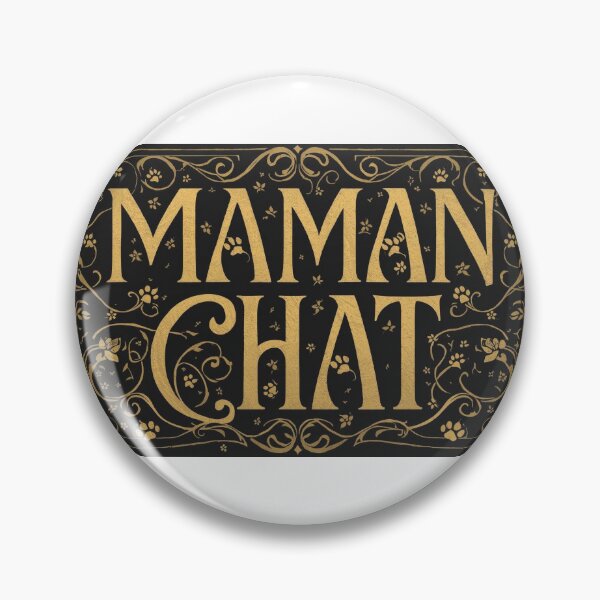 Item preview, Maman Chat designed and sold by LovesYourStuff.