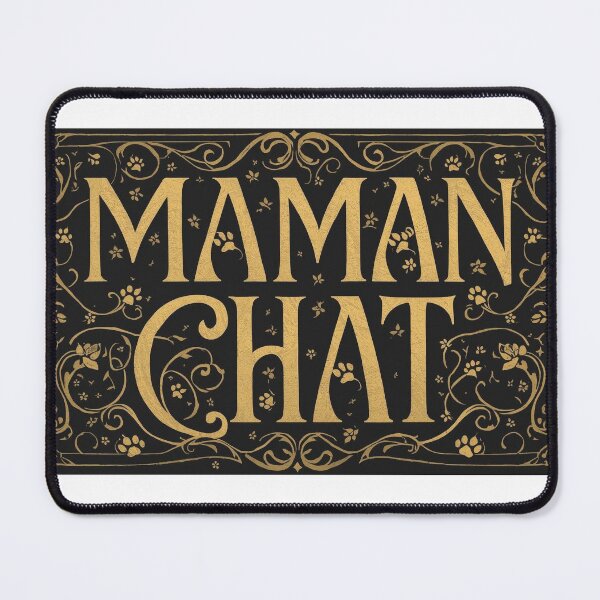 Item preview, Maman Chat designed and sold by LovesYourStuff.