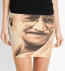 Ghandi Motivation Mini Skirt