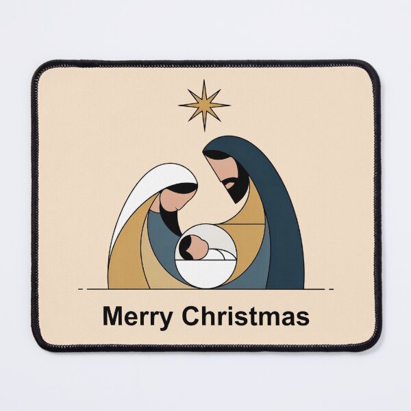 Item preview, Minimalist Geometric Nativity Scene Modern Christmas designed and sold by WikaKowalczyk.