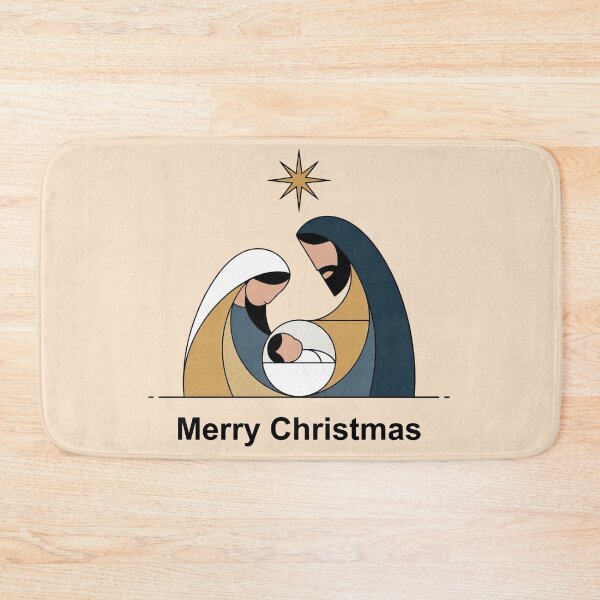 Item preview, Minimalist Geometric Nativity Scene Modern Christmas designed and sold by WikaKowalczyk.