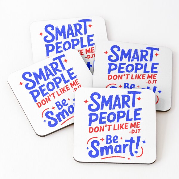 Item preview, Smart People Don't Like Me Trump 2025 Quote Vintage designed and sold by ProtestDonald.