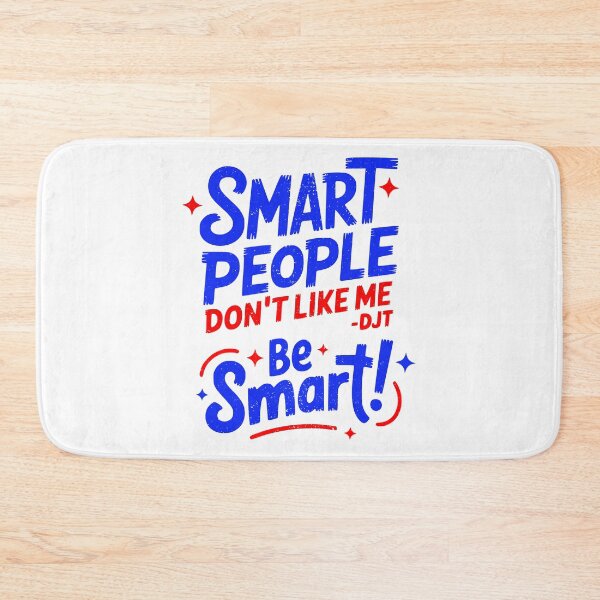 Item preview, Smart People Don't Like Me Trump 2025 Quote Vintage designed and sold by ProtestDonald.