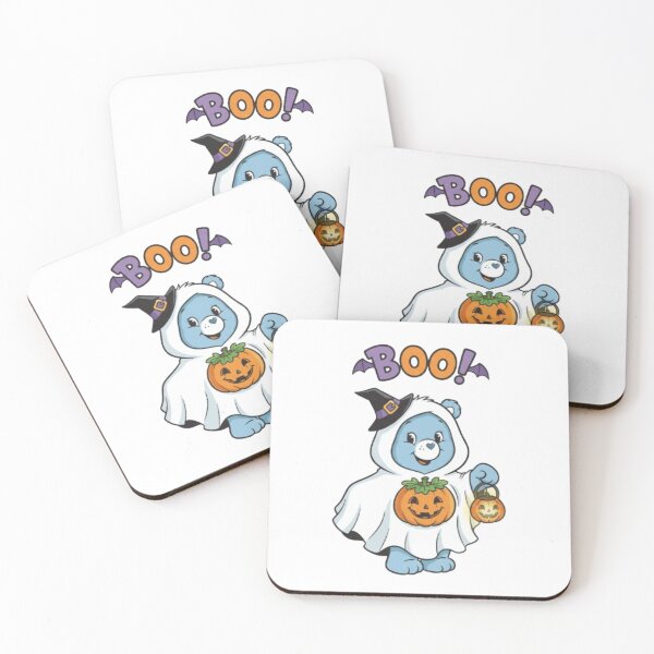 Item preview, Cute Halloween Bear Costume – Boo Pumpkin Ghost designed and sold by Taha Art Designs.