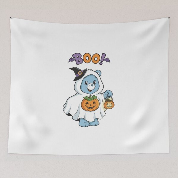 Item preview, Cute Halloween Bear Costume – Boo Pumpkin Ghost designed and sold by Taha Art Designs.