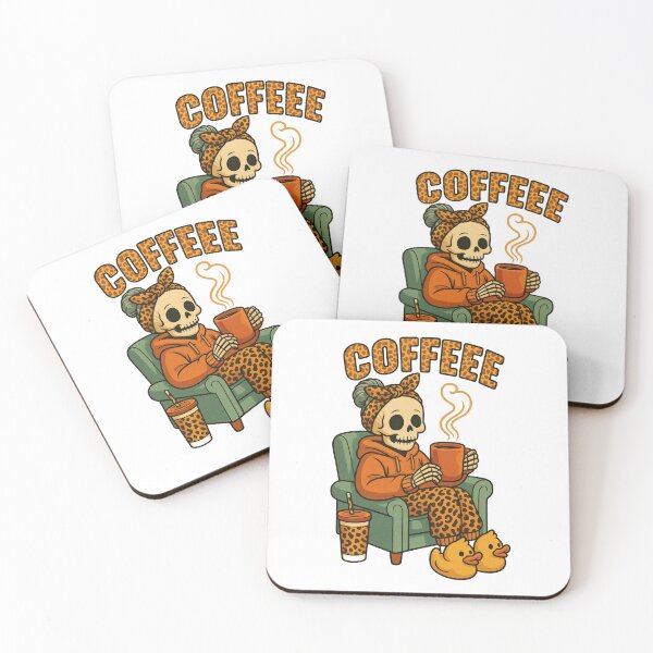 Item preview, Coffee Weather Distressed Typography - Grunge Style Design designed and sold by Colorful-Garden.