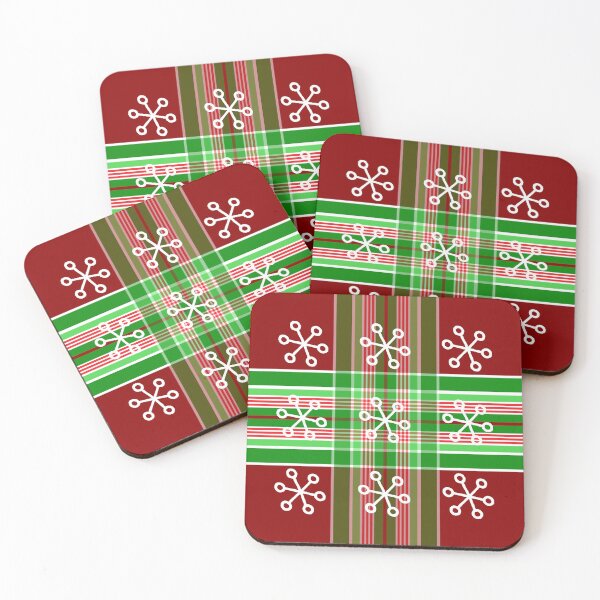 Item preview, Country Christmas Snow Plaid  designed and sold by Sharon Schwalbe.