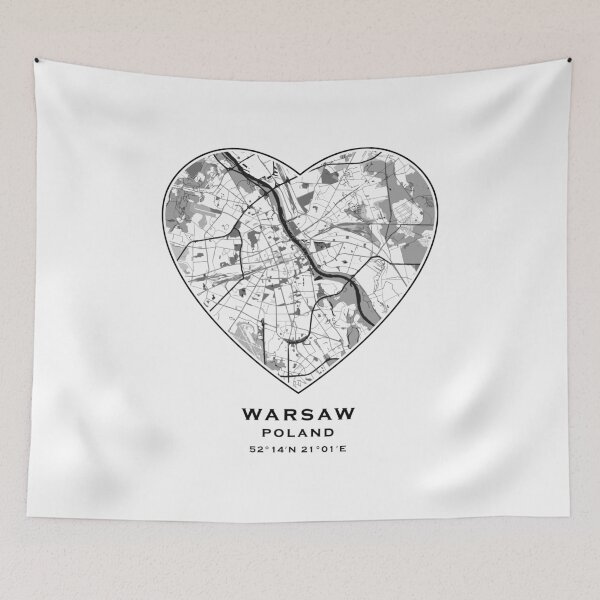 Item preview, Love for the City of Warsaw designed and sold by HF-00.