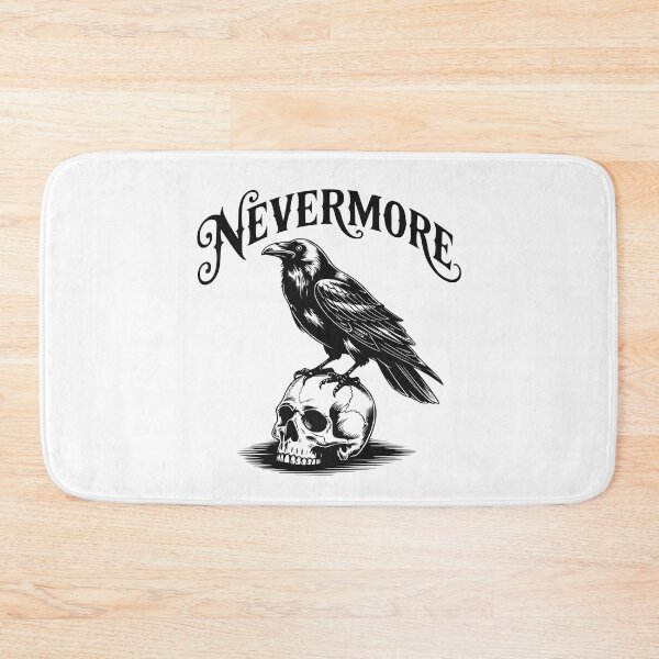 Item preview, Nevermore The Raven Halloween Edgar Allan Poe Dark Poetry designed and sold by ivotee.