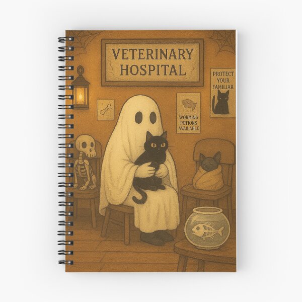 Item preview, Haunted Veterinary Hospital designed and sold by GhostlyComforts.