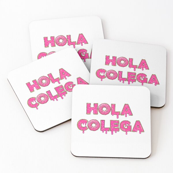Item preview, HELLO BUDDY – Pink Icing Donut Letters designed and sold by Demiurgos-Art.