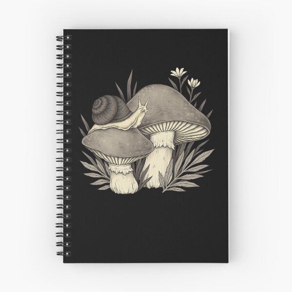 Item preview, Snail Mushroom Goblincore Dark Academia Cottagecore Therian Forestcore designed and sold by Veymoth.