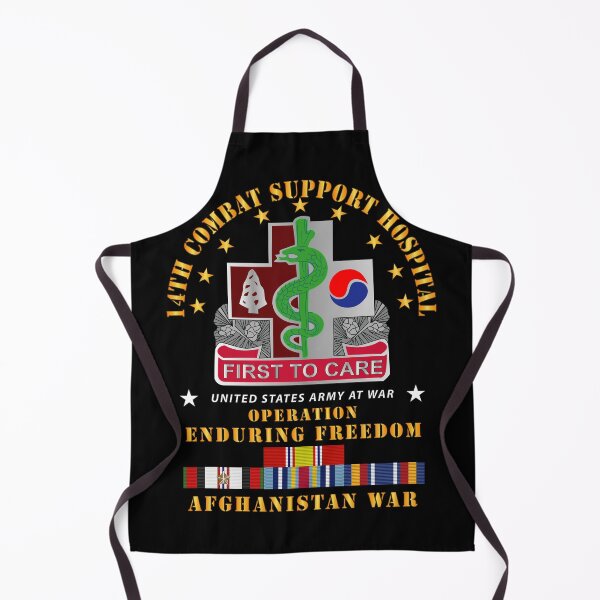 Item preview, Army - 14th Combat Support Hospital w AFGHAN SVC designed and sold by Military Insignia Products.