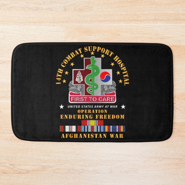 Item preview, Army - 14th Combat Support Hospital w AFGHAN SVC designed and sold by Military Insignia Products.