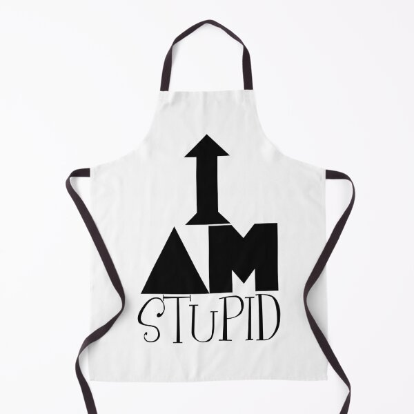Item preview, I AM STUPID – Funny Design PNG No Background designed and sold by Demiurgos-Art.