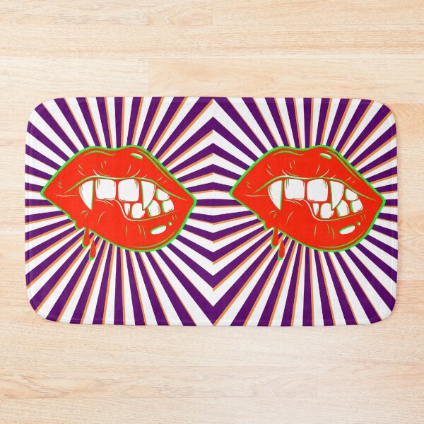 Item preview, Gothic Psychedelic Vampire lips designed and sold by atomobot.