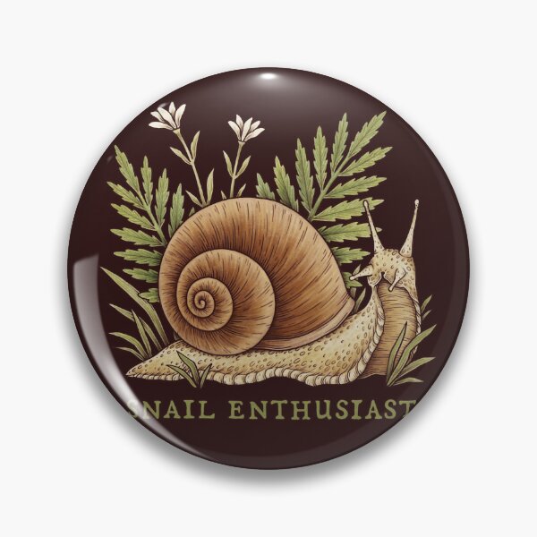 Item preview, Funny Snail Enthusiast Goblincore Dark Academia Cottagecore Therian designed and sold by Veymoth.