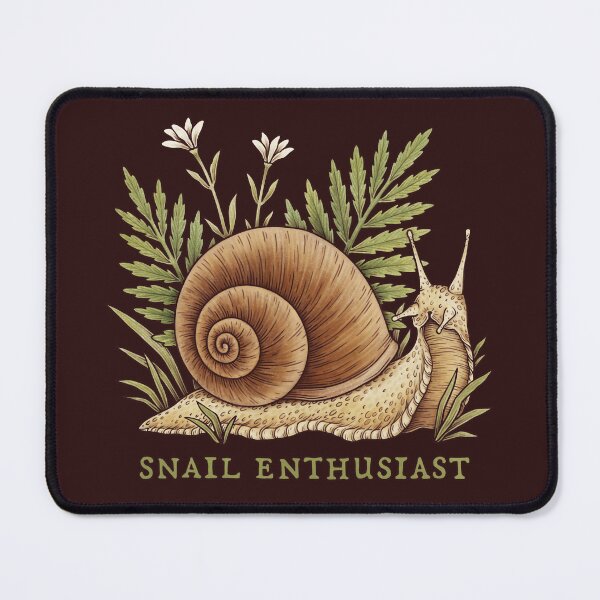 Item preview, Funny Snail Enthusiast Goblincore Dark Academia Cottagecore Therian designed and sold by Veymoth.
