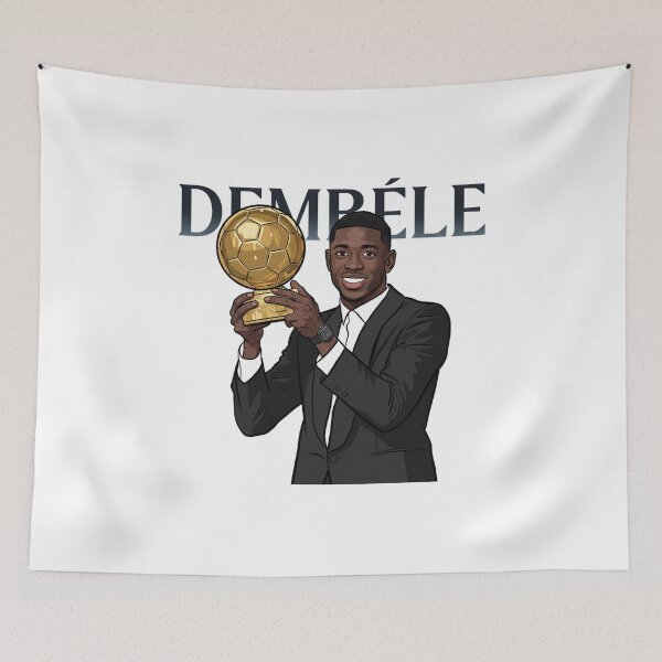 Item preview, Ousmane Dembele, winner of the 2025 Ballon d'Or designed and sold by historic-photos.