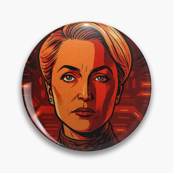 Item preview, Tron Ares Gillian Anderson designed and sold by PopCultureAndStuff.