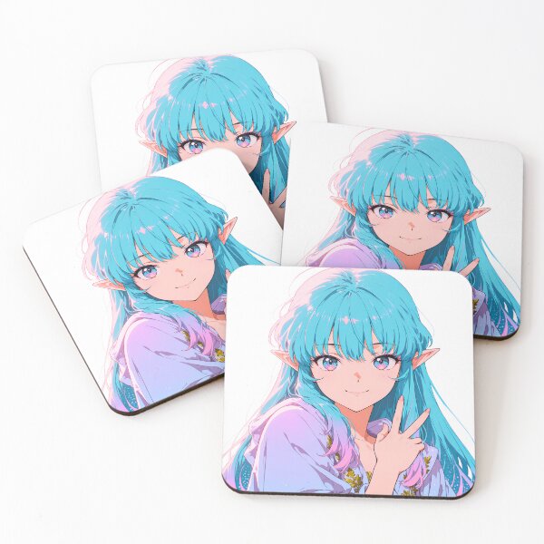 Item preview, Confident Elf Girl with Gentle Smile designed and sold by LunattaStore.