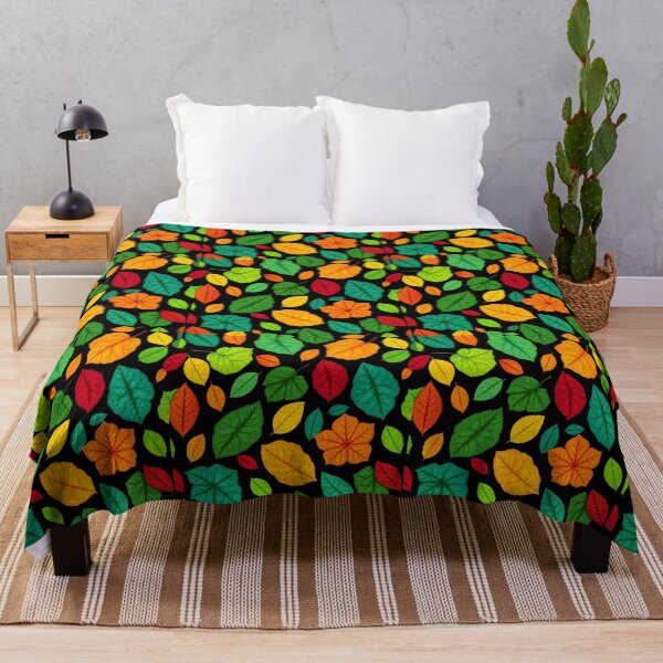 Item preview, Colorful Autumn Leaves Pattern – Vibrant Botanical Nature Design designed and sold by PAPIRO SIGLO XXI.