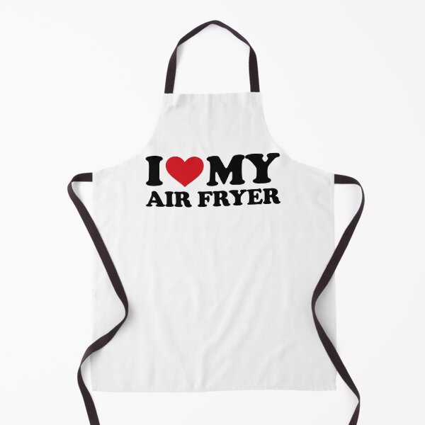 Item preview, I ❤️ My Air Fryer – Funny Kitchen Love Design designed and sold by EmeraldeaArt.