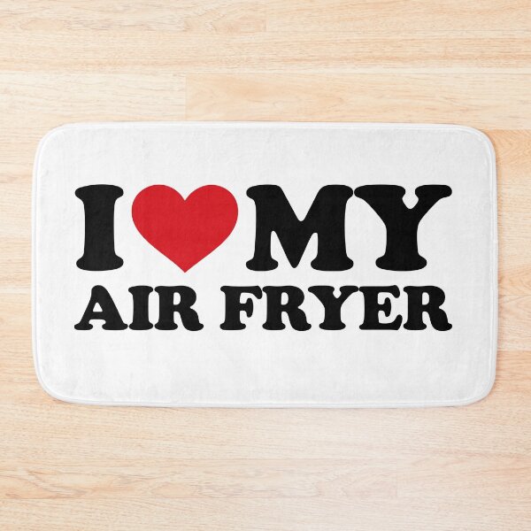Item preview, I ❤️ My Air Fryer – Funny Kitchen Love Design designed and sold by EmeraldeaArt.