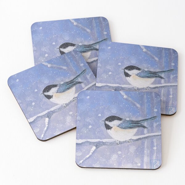 Item preview, Chickadee In The Snow designed and sold by studiololo.