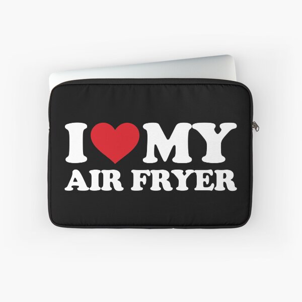 Item preview, I ❤️ My Air Fryer – Funny Kitchen Love white Design designed and sold by EmeraldeaArt.