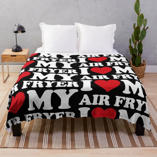 Item preview, I ❤️ My Air Fryer – Funny Kitchen Love white Design designed and sold by EmeraldeaArt.