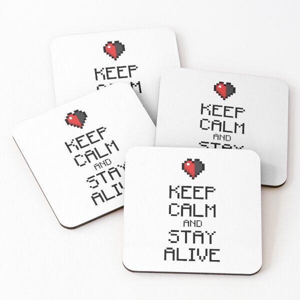 Item preview, Keep calm and stay alive designed and sold by hard2wear.