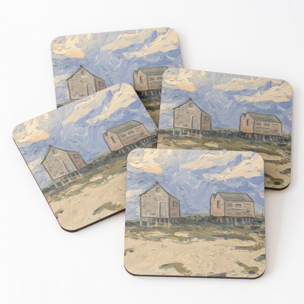 Item preview, Willard Beach Fishing shacks 03 designed and sold by Jeff-Wiegand.