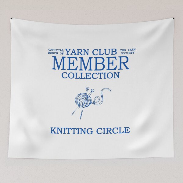 Item preview, Yarn Club Member Collection Knitting Circle Design designed and sold by MimsTees.