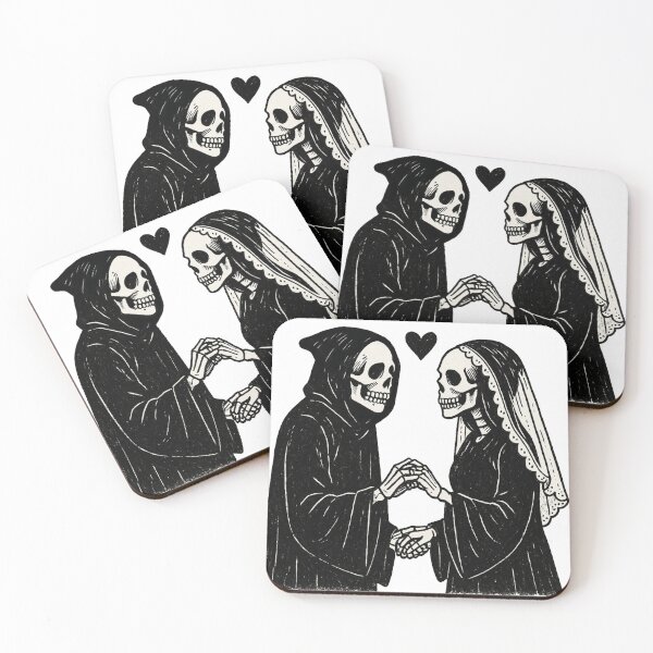 Item preview, Death Gets Married designed and sold by pnknessprojects.