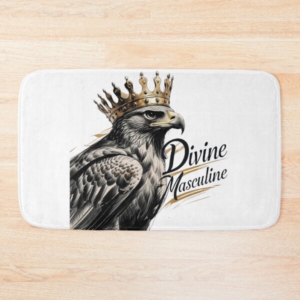 Item preview, Divine Masculine Hawk Crown Image designed and sold by MuditasEyes.