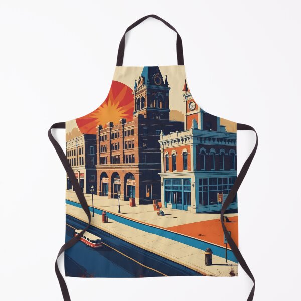 Item preview, Menomonie Wisconsin 1950s USA Vintage Travel Tourism designed and sold by TravelersGems.