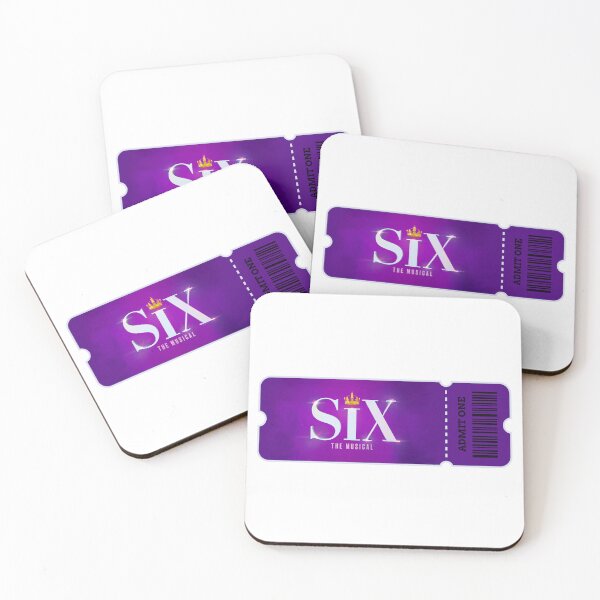 Item preview, Six Musical Theatre Ticket Stub Design Westend designed and sold by cici-at-theatre.