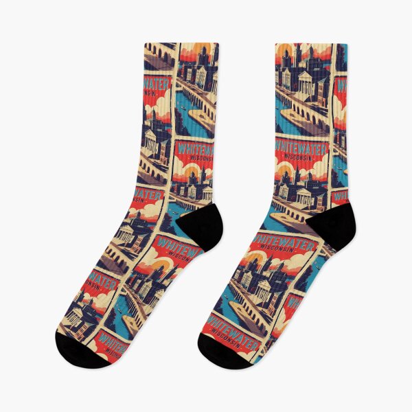 Item preview, Whitewater Wisconsin 1950s USA Vintage Travel Tourism designed and sold by TravelersGems.