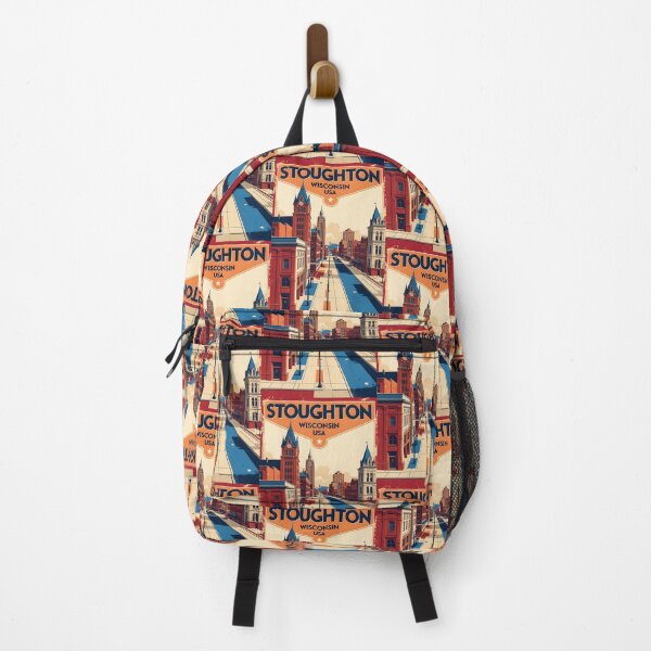 Item preview, Stoughton Wisconsin 1950s USA Vintage Travel Tourism designed and sold by TravelersGems.