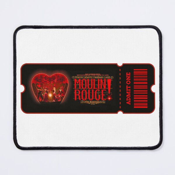 Item preview, Moulin Rouge Musical Theatre Ticket Design Westend designed and sold by cici-at-theatre.