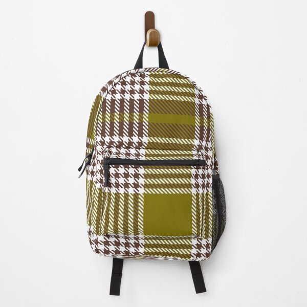 Artikelvorschau, Grün-braunes Karomuster – Klassisches Tartan-Karo-Design entworfen und verkauft von Amalzaki.