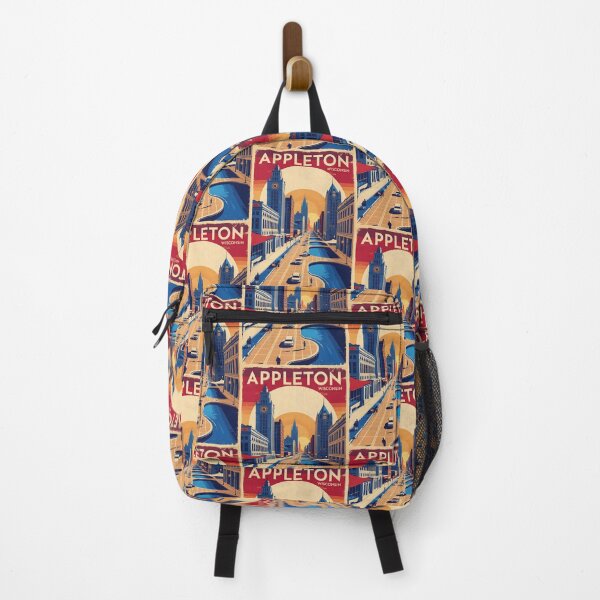 Item preview, Appleton Wisconsin 1950s USA Vintage Travel Tourism designed and sold by TravelersGems.