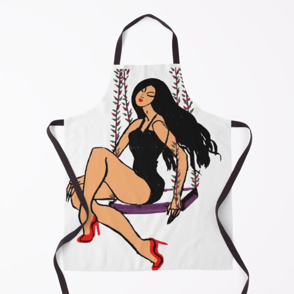 Item preview, Midnight Swing – Bold Fashion Illustration designed and sold by BulletKitty82.