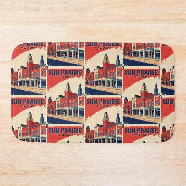 Item preview, Sun Prairie Wisconsin 1950s USA Vintage Travel Tourism designed and sold by TravelersGems.