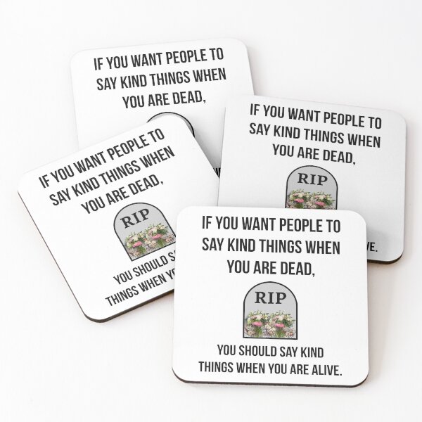 Item preview, Say kind things  designed and sold by Rachel the Artist .