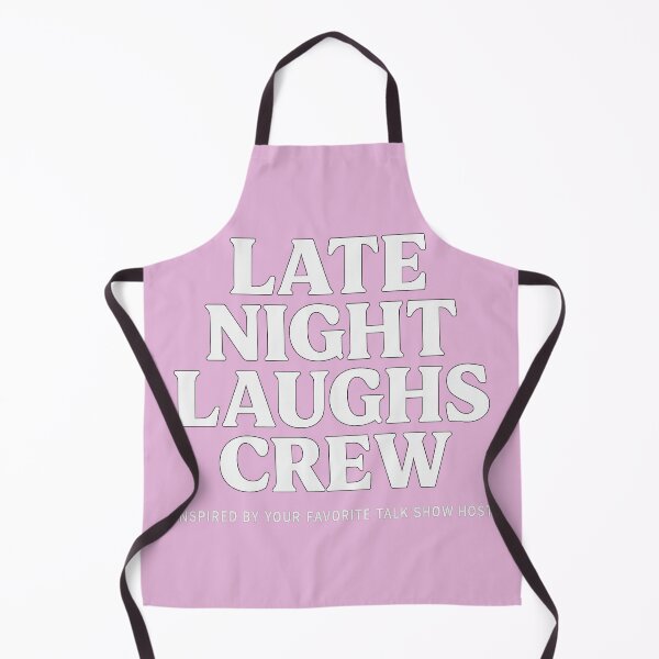 Item preview, Late Night Laughs Crew | Funny Talk Show Inspired Typography T-Shirt designed and sold by LatestDesign95.